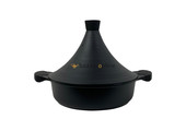 Tajine pan Groot - Black - Keramisch - anti-aanbaklaag