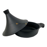 Tajine pan Groot - Black - Keramisch - anti-aanbaklaag