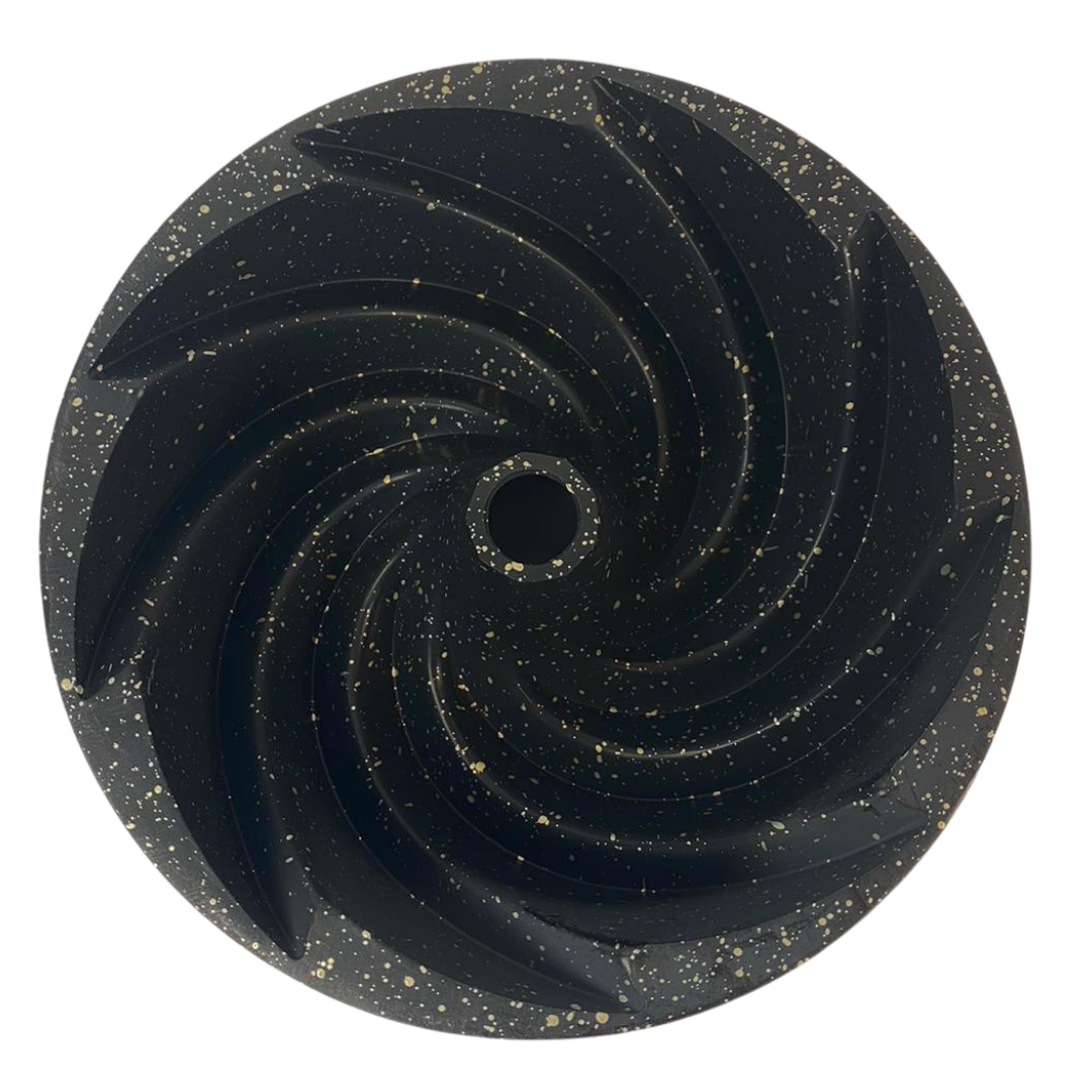 Charlottevorm - Mat Zwart - Bakvorm