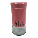 Kruidenset Roze - 9-delig - glas/metaal