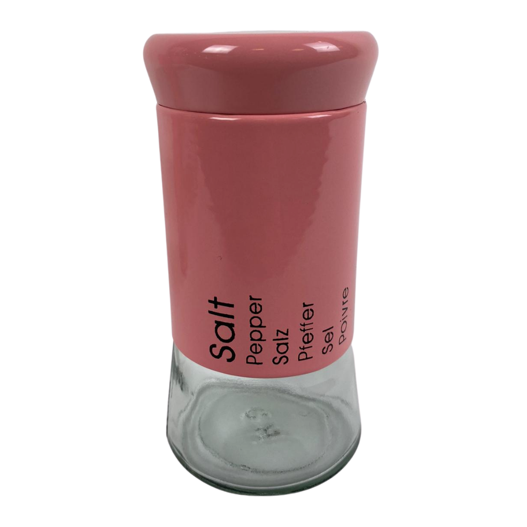 Kruidenset Roze - 9-delig - glas/metaal