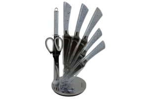 Messenset Wit | Roestvrijstaal | 8-delig