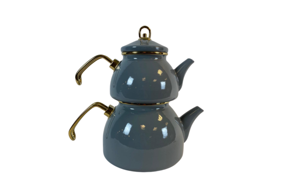 Marmer Look Thee Pot Grijs- 3 liter - Caydanlik