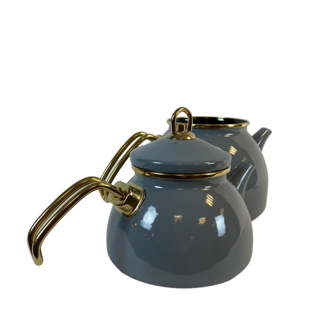 Marmer Look Thee Pot Grijs- 3 liter - Caydanlik