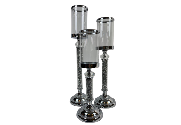 3-delige Kandelaar set Blitz - 35 cm, 40 cm en 45 cm