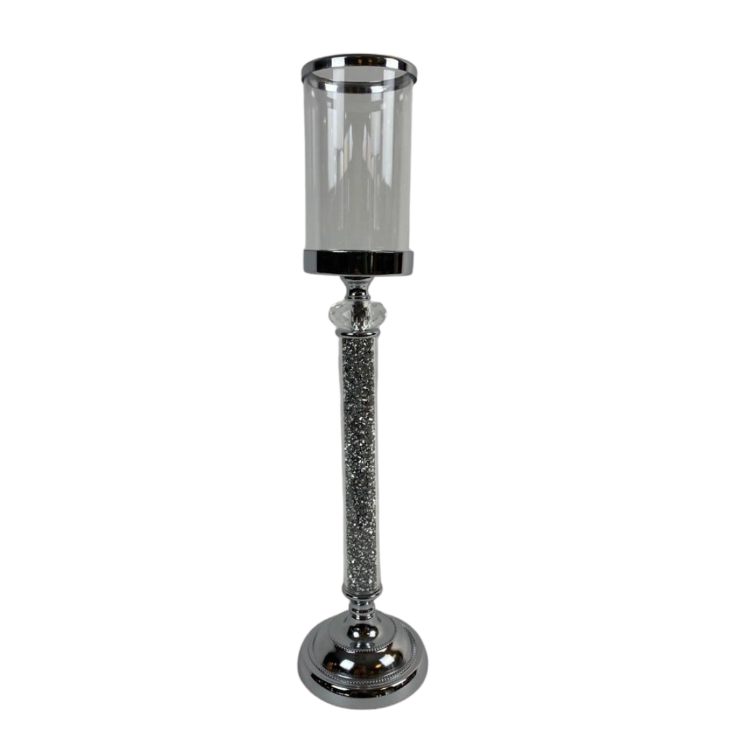 Kandelaar Blitz - Large - Zilver - H45 cm