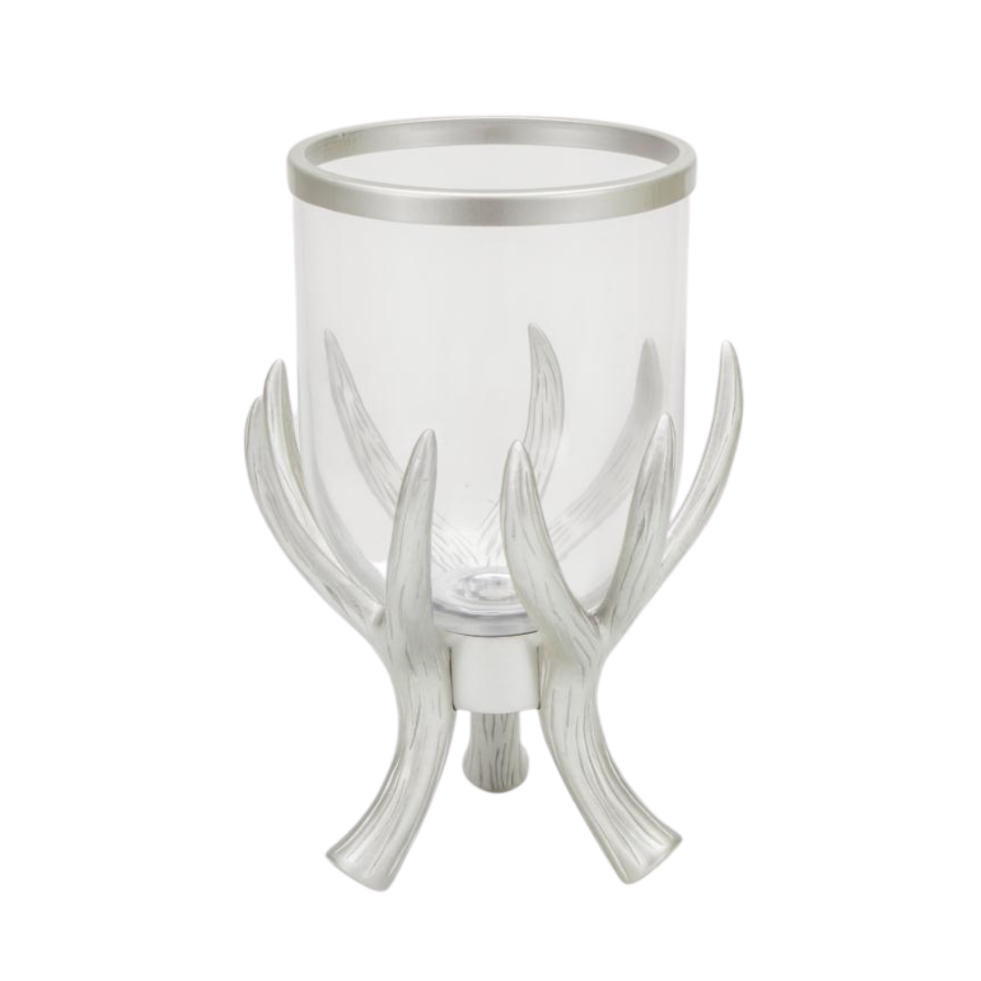 Waxinelichthouder Saturnus - Zilver