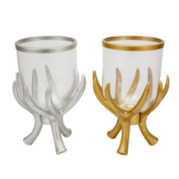 Waxinelichthouder Saturnus - Goud