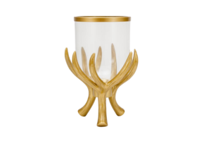 Waxinelichthouder Saturnus - Goud