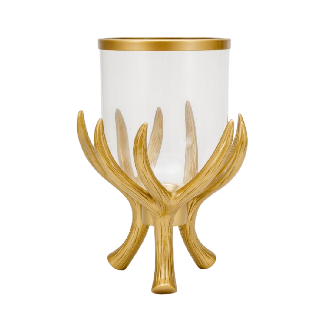 Waxinelichthouder Saturnus - Goud