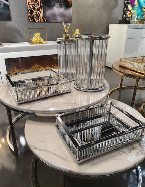 Lantaarn Universe - Large - Zilver