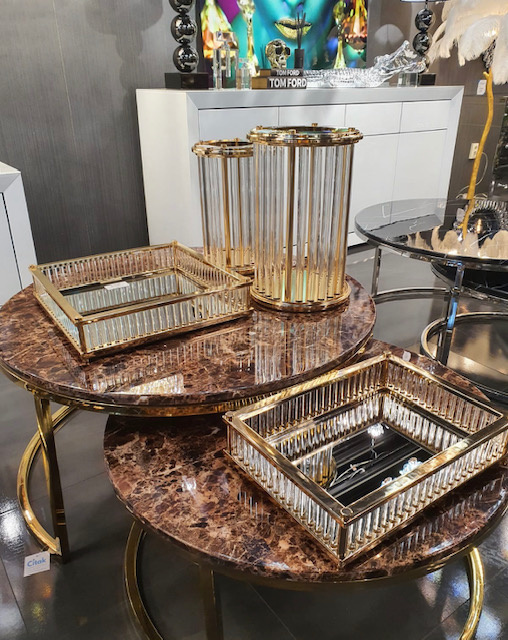 Lantaarn Universe - Small - Goud