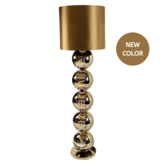 Bollenlamp - Sepia - Vloerlamp - Ronde Voet - brede bollen