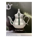 Marokkaanse Theepot Bavary  2 Liter - Roestvrij staal