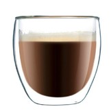 Dubbelwandige glazen 250 ml - 2 stuks