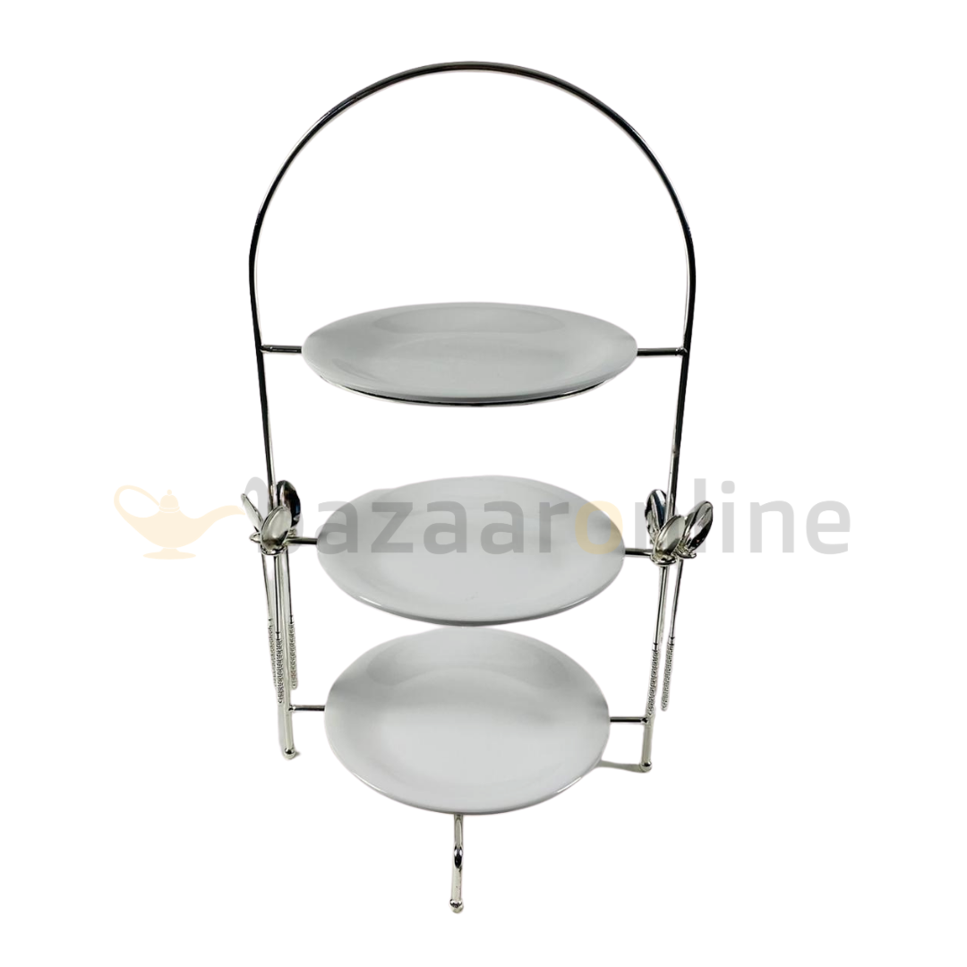 Gebak etagere 3 laags - melamine borden