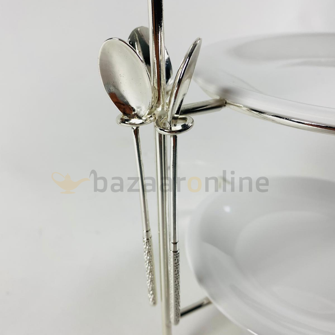 Gebak etagere 3 laags - melamine borden