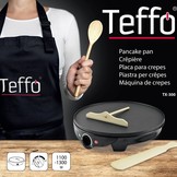 Teffo Crêpes maker - anti-aanbaklaag