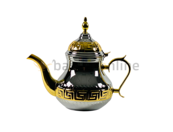Marokkaanse Theepot Nador 1.6 Liter Goud - Roestvrij staal