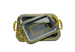 Dienblad Nador - Oosters dienblad -  Set van 2 - Goud