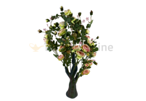 Kunstboom - Rozen - Roze/Geel