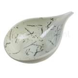 Schalenset - Bamboe - 7 delen - Zilver - Marmer look