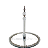 Etagère Royal - 3 delig - incl suikerpotten - Zilver