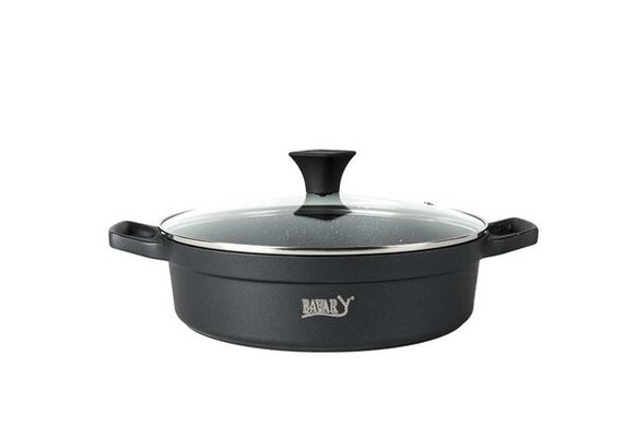 Bavary braadpan 24 cm - keramisch - laag