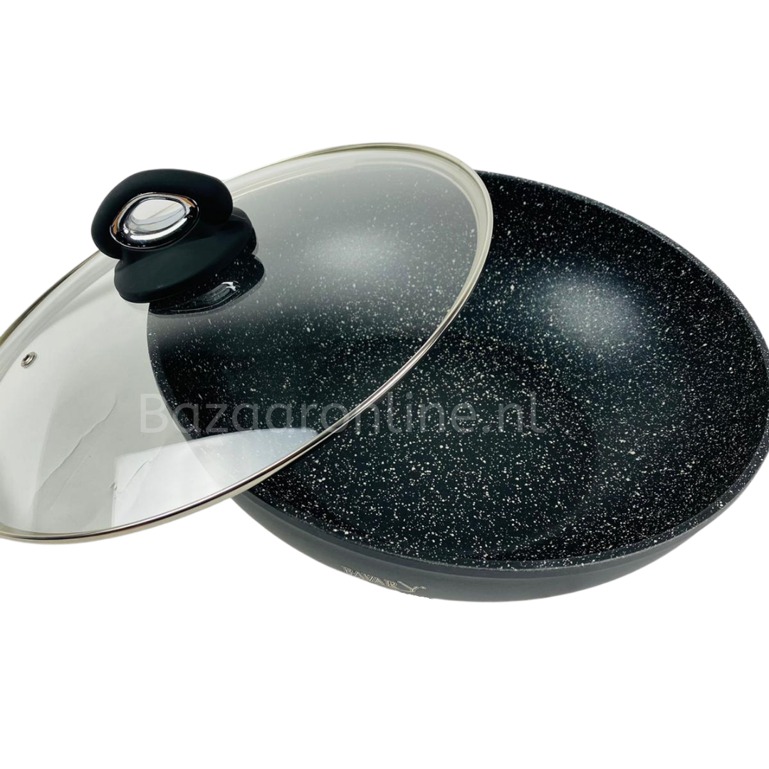 Bavary Wokpan 30 cm - keramisch