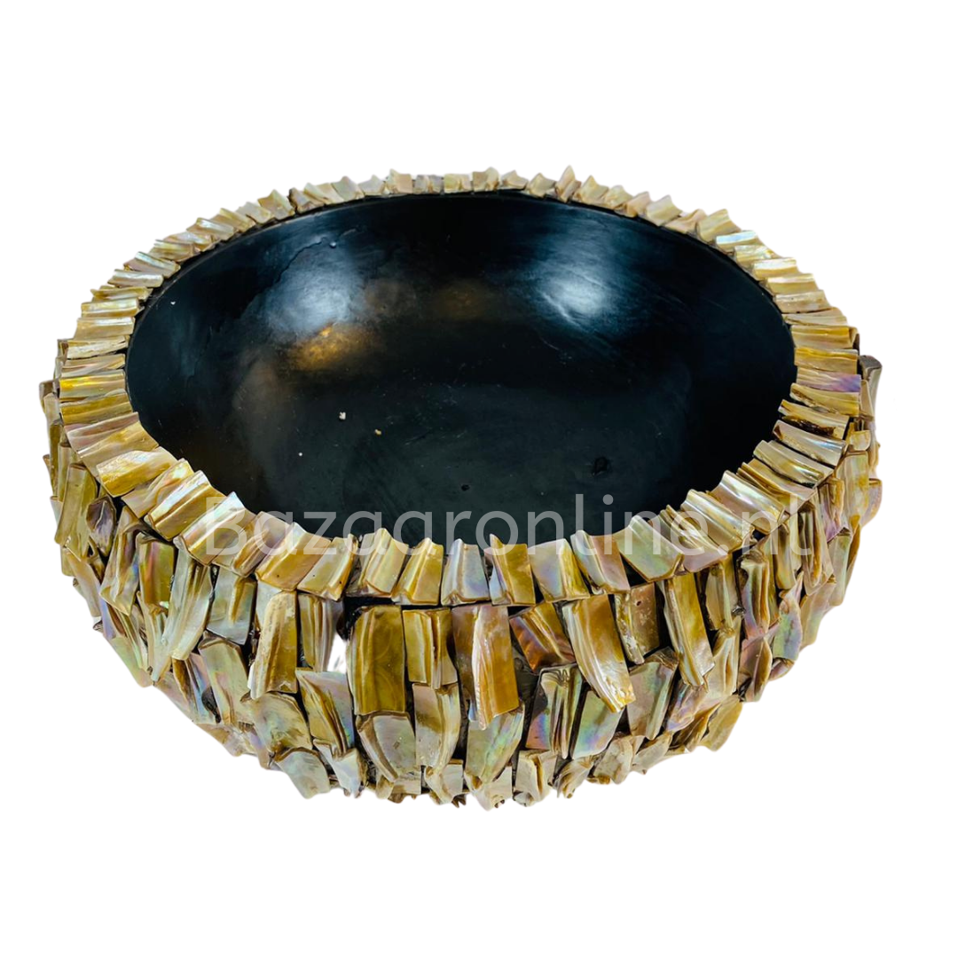 Schelpvaas Ronde Pot 42 cm