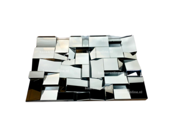 Luxury Mirror Paradise 80 x 120 cm - Zilver