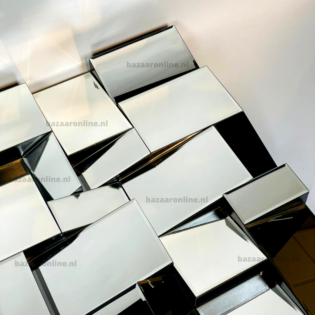 Luxury Mirror Paradise 80 x 120 cm - Zilver