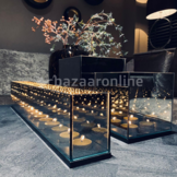 Waxinelichthouder Eric Kuster Stijl -  4 lichts - 15 x 15 x 15 CM