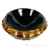 Schelpenpot Flora - Bruin - Ø 50 cm - Rond