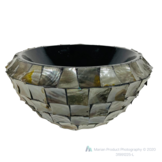 Schelpenpot Flora - Grijs - Ø 50 cm - Rond