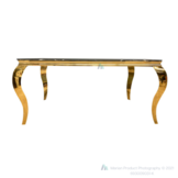 Eettafel Polo Zwart Marmer 160 x 90 cm