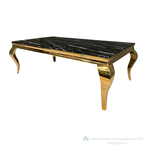 Salontafel Polo Zwart Marmer 130 x 70 cm