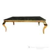 Salontafel Polo Zwart Marmer 130 x 70 cm