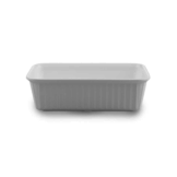 Melamine Schaal rechthoekig  wit - 2 formaten