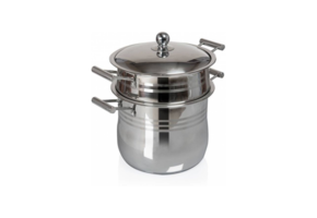Couscous pan / stoompan 6 liter - Roestvrijstaal - Inductie