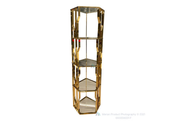 Wandkast Calais Goudkleurig