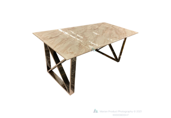 Eettafel Rixos Wit Marmer