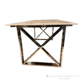 Eettafel Rixos Wit Marmer 180 x 90 cm