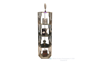 Wandkast Calais Zilverkleuirig