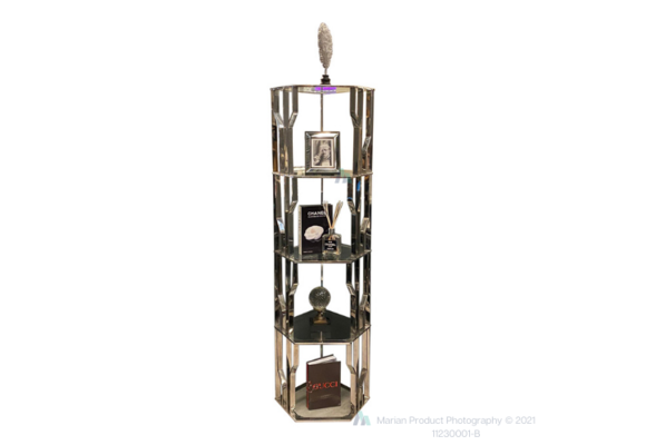 Wandkast Calais Zilverkleuirig