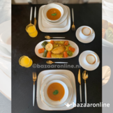 Bricard Evry Serviesset set 25-delig Wit/Goud