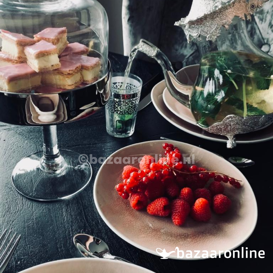 Bricard Tarbes serviesset 19-delig Roze