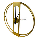 Fugurato Wandklok Nicoline | Goud | 60 cm