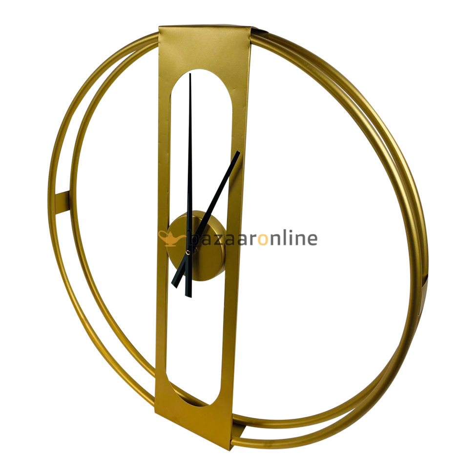 Fugurato Wandklok Nicoline | Goud | 60 cm