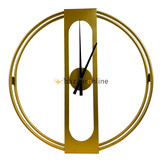 Fugurato Wandklok Nicoline | Goud | 60 cm